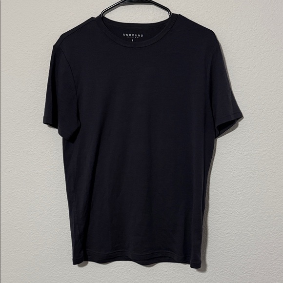 Men’s Merino Crew Neck T-Shirt Dark Gray Size S - Picture 5 of 12